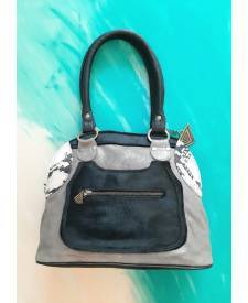 Cartera De Cuero Mrida Con pelo
