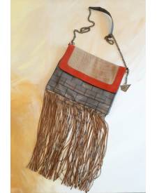 Olie Leather Clutch 